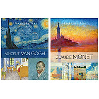 Combo Sách Về Những Danh Họa Vĩ Đại : Vincent Van Gogh + Claude Monet