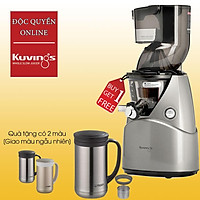 Máy ép trái cây tốc độ chậm Kuvings NS-924CBC2 (400ml) Màu Bạc - TẶNG CA GIỮ NHIỆT TIGER MCM-T050 - Hàng chính hãng