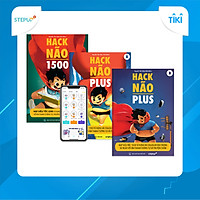 Combo 3 sách Hack Não 1500 và Hack Não Plus A, B - Bộ sách tự học từ vựng tiếng Anh theo chủ đề, tặng kèm App Hack Não Pro học phát âm miễn phí