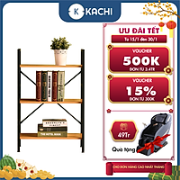 Kệ gỗ chân sắt nhiều tầng Kachi chuẩn xuất khẩu - Hàng chính hãng