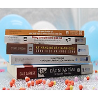 COMBO 5 CUỐN SÁCH KỸ NĂNG KINH ĐIỂN GIÚP BẠN BỨT PHÁ TRONG SỰ NGHIỆP CÂN BẰNG CUỘC SỐNG