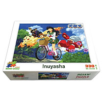 Bộ tranh xếp hình jigsaw puzzle cao cấp 330 mảnh ghép của liên kết mua – Inu Yasha (30x44cm)