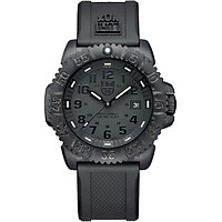 Luminox Men's 3051.BO Navy Seal Colormark 3050 Series, Quartz Movement With Rubber Band, Black Watch