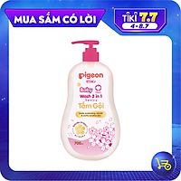 Tắm gội dịu nhẹ 2 in 1 Sakura Pigeon 200ML/700ML