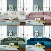 Stretch Sofa Slipcover Non-slip Soft Couch Sofa Cover Furniture Protector For Kids Pet 190-230cm
