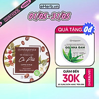 Tẩy Tế Bào Chết Cho Mặt Và Toàn Thân Từ Cà Phê Robusta Natural Coffee & Brown Sugar Scrub MILAGANICS 280g (Hũ)
