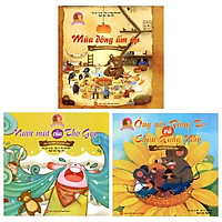 Combo Ngôi Nhà Nhỏ Ấm Áp: Mùa Đông Ấm Áp + Nước Mắt Của Thỏ Gạo + Ông Nội Răng To Và Cháu Răng Nhỏ (Bộ 3 Cuốn)