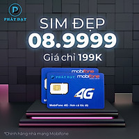 SIM SỐ ĐẸP MOBIFONE 08.9999 - GIÁ 199K - Số dễ nhớ,Phong Thủy - SIM MỚI, ĐĂNG KÝ CHÍNH CHỦ ONLINE - Hàng Chính Hãng.