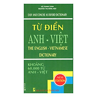 Từ Điển Anh – Việt (Khoảng 60.000 Từ)