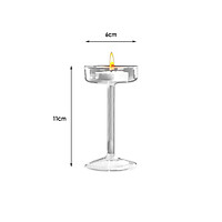 Candle Stick Set Party Wedding 11cm / 15cm / 17cm Glass Creative Creative
