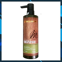 Dầu gội Masaroni Rich Biotin Hydro Collagen Shampoo phục hồi siêu mượt tóc Canada 500ml