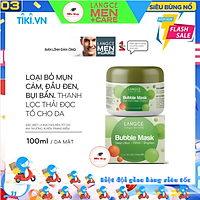 MẶT NẠ SỦI BỌT COLLAGEN THANH LỘC THẢI ĐỘC TỐ SE KHÍT LỖ CHÂN LÔNG 100ml LANGCE dành cho Nam