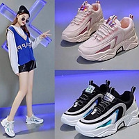GIÀY THỂ THAO NỮ ĐỘN ĐẾ 5P 3 MÀU HOT BH17