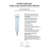 Gel hỗ trợ điều trị Mụn Ac Clear Magic Gel - The Plant Base - Loại bỏ các vấn đề về da