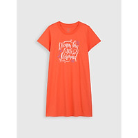 Váy liền bé gái cotton usa in hình 1DS21S001 Canifa