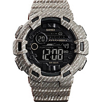 SKMEI 1472 Analog Digital Watch Luminous Outdoor Sport Watch Men Digital Watch 5Bar Waterproof Alarm Clock Cowboy