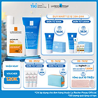 Bộ chống nắng không nhờn rít La Roche-Posay Anthelios Shaka Fluid 50ml & Gel rửa mặt cho da dầu mụn 50ml