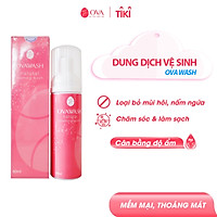 Dung dịch vệ sinh phụ nữ tạo bọt Ovawash, làm hồng, ngăn ngừa và giảm nguy cơ viêm nhiễm vùng kín, dung tích 150ml