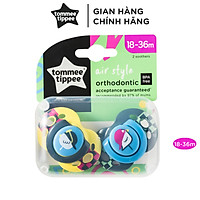 Ty ngậm thoáng khí cho bé Tommee Tippee Air 18-36 tháng (vỉ đôi) - Chim sẻ xanh
