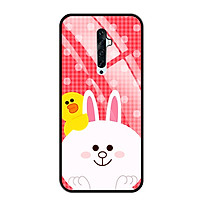 Ốp Lưng Kính Cường Lực Cho Điện Thoại Oppo Reno 2F - 03093 0067 CONY01 - Hàng Chính Hãng