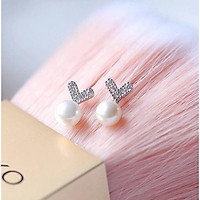 BÔNG TAI BẠC TIM TRAI NHỎ TRANG SỨC NO.93 HÀNG ĐẸP LOẠI 1 HOA TAI NỮ HT04