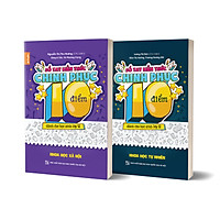 Combo 2 cuốn Sổ tay kiến thức chinh phục điểm 10 dành cho học sinh lớp 12 - KHTN & KHXH