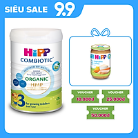 Sữa bột công thức HiPP 3 Organic Combiotic 800g