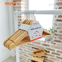 10 Móc Treo Quần Áo Đồ Gỗ BEYOURs - Móc Phơi Đồ - Nội Thất Phòng Ngủ