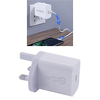 20W Type C Quick Phone Charger Travel Wall Adapter Universal with Over-temperature Protection