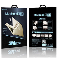 Bộ Dán Full Mocoll 5 in 1 For Macbook Pro/ Air - Hàng Chính Hãng