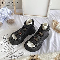 SANDAL ĐỘN ĐẾ QUAI DA, SANDAL CHIẾN BINH CÁ TÍNH