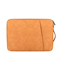 Túi chống sốc bảo vệ cho Macbook, Laptop 13.3 inch, 14.1-15.4 có tay cầm, chất liệu da chống thấm nước