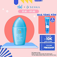 Kem Chống Nắng Dạng Sữa Senka Perfect UV Milk SPF 50+, PA++++ 41095 (40ml)