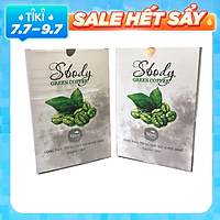 (2 Hộp) Nấm Hỗ trợ Giảm Cân Sbody Green Coffee - Giảm thèm ăn không gây hại cho Sức Khoẻ - Tinh chất Cafe Xanh giàu chất chống Oxy Hoá - Hộp 12 gói / 180G