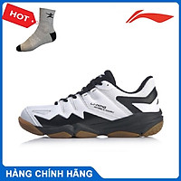 Giày cầu lông Lining nam AYTQ001-3 hàng chính hãng - Tặng kèm tất thể thao Bendu