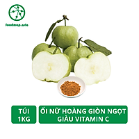 Ổi Nữ Hoàng Kiến Vàng Giòn Ngọt Giàu VitaminC - Túi 1Kg - Foodmap