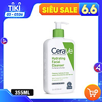 Sữa Rửa Mặt Cerave Hydrating Facial Cleanser dành cho da khô