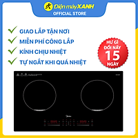 Bếp từ đôi Midea MC-IH3520 - Hàng chính hãng