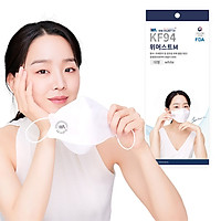 Khẩu trang y tế Hàn Quốc (1 túi/1 cái) KF94 Shin Hye Sun 4 lớp chống 94% bụi mịn