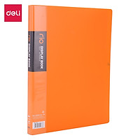 File Lá Văn Phòng Deli 60 Lá - Xanh Dương/Xanh Lá/Hồng/Vàng/Cam - 1 Chiếc - E5035