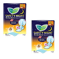 Combo 2 Gói Băng Vệ Sinh Laurier Fresh & Free Đêm Siêu Chống Tràn 40 cm - 8 Miếng