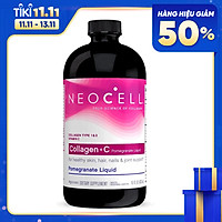 Thực phẩm chức năng Collagen Lựu NeoCell dạng nước 4000mg - NeoCell Collagen Pomegranate Liquid 4000mg