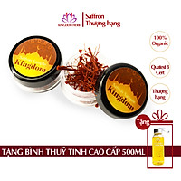 Saffron KingDom - Nhụy Hoa Nghệ Tây Iran Loại Super Negin Thượng Hạng (sample mẫu thử hộp 0.2 gram)