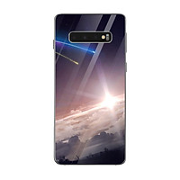 Ốp kính cường lực dành cho điện thoại Samsung Galaxy S in họa tiết Ánh nắng ban mai