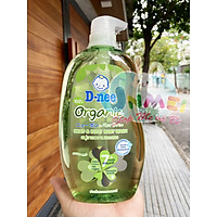 Dung Dịch Tắm Gội Toàn Thân Cho Bé Dưới 3 Tuổi D-nee - Chai 800ml (Xanh Lá)
