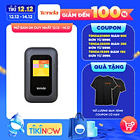Bộ phát Wifi di động Tenda 4G LTE 4G185 - Hàng Chính Hãng