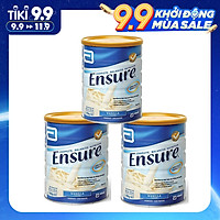 Combo 3 Hộp sữa bột Ensure hương Vanila 850 Grams bổ sung dinh dưỡng cho người lớn tuổi - Nhập khẩu Australia