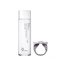Nước Hoa Hồng Dưỡng Ẩm, Cân Bằng và Dưỡng Trắng Da 9 Wishes Rice 72% White Lucent Refining Toner 150ml + tặng kèm 1 băng đô tai mèo xinh xắn ( màu ngẫu nhiên)