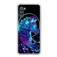 Ốp lưng dẻo cho điện thoại VSMART ACTIVE 3 - 0485 Wolf - Hàng Chính Hãng