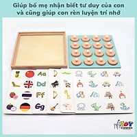 Đồ Chơi Thông Minh Rèn Luyện Trí Nhớ Dành Cho Bé >2 tuổi - 12 Chủ Đề Sáng Tạo